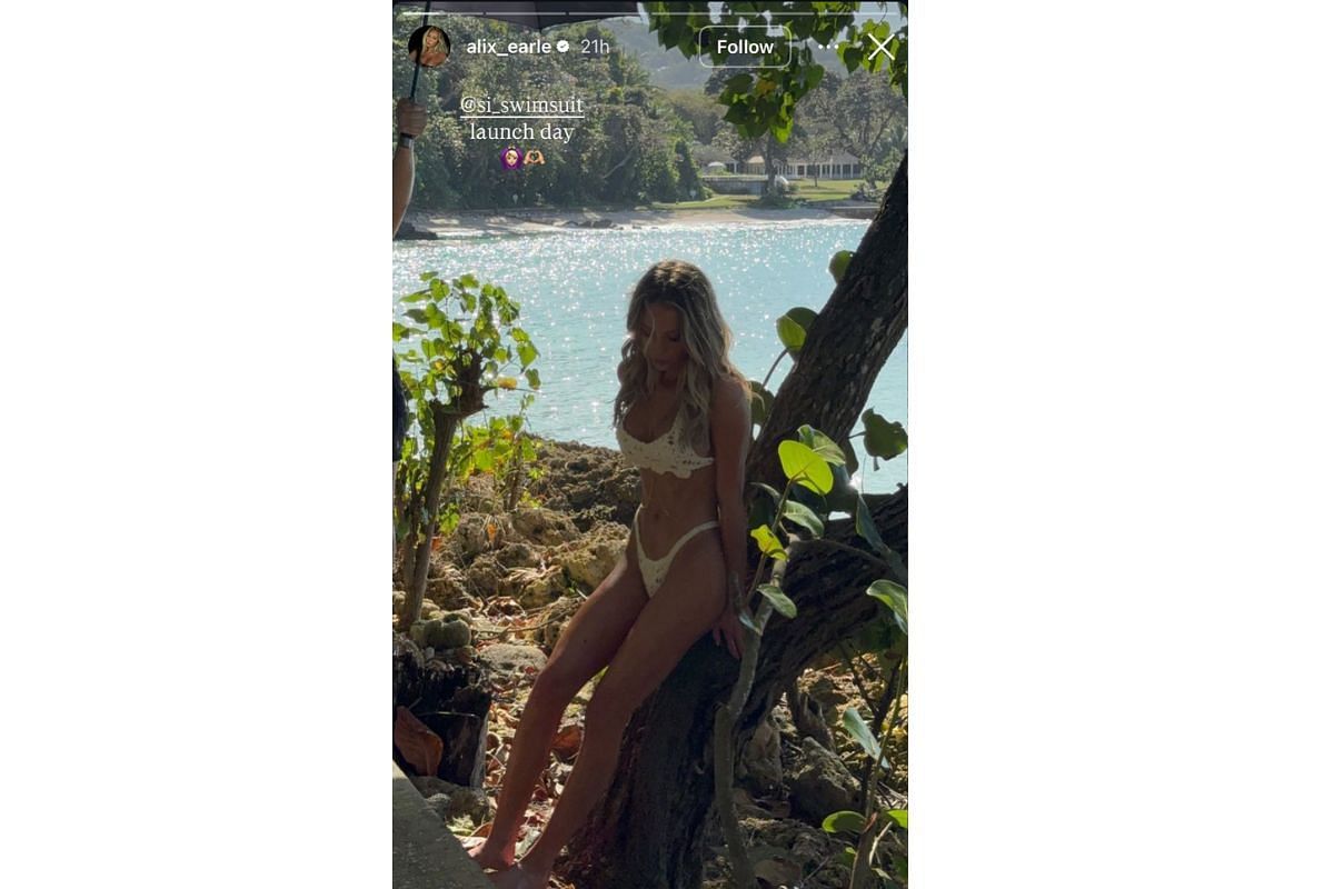 Braxton Berrios’ GF Alix Earle teases bikini look ahead of 2025 SI Swimsuit cover release (Instagram @alix_earle)